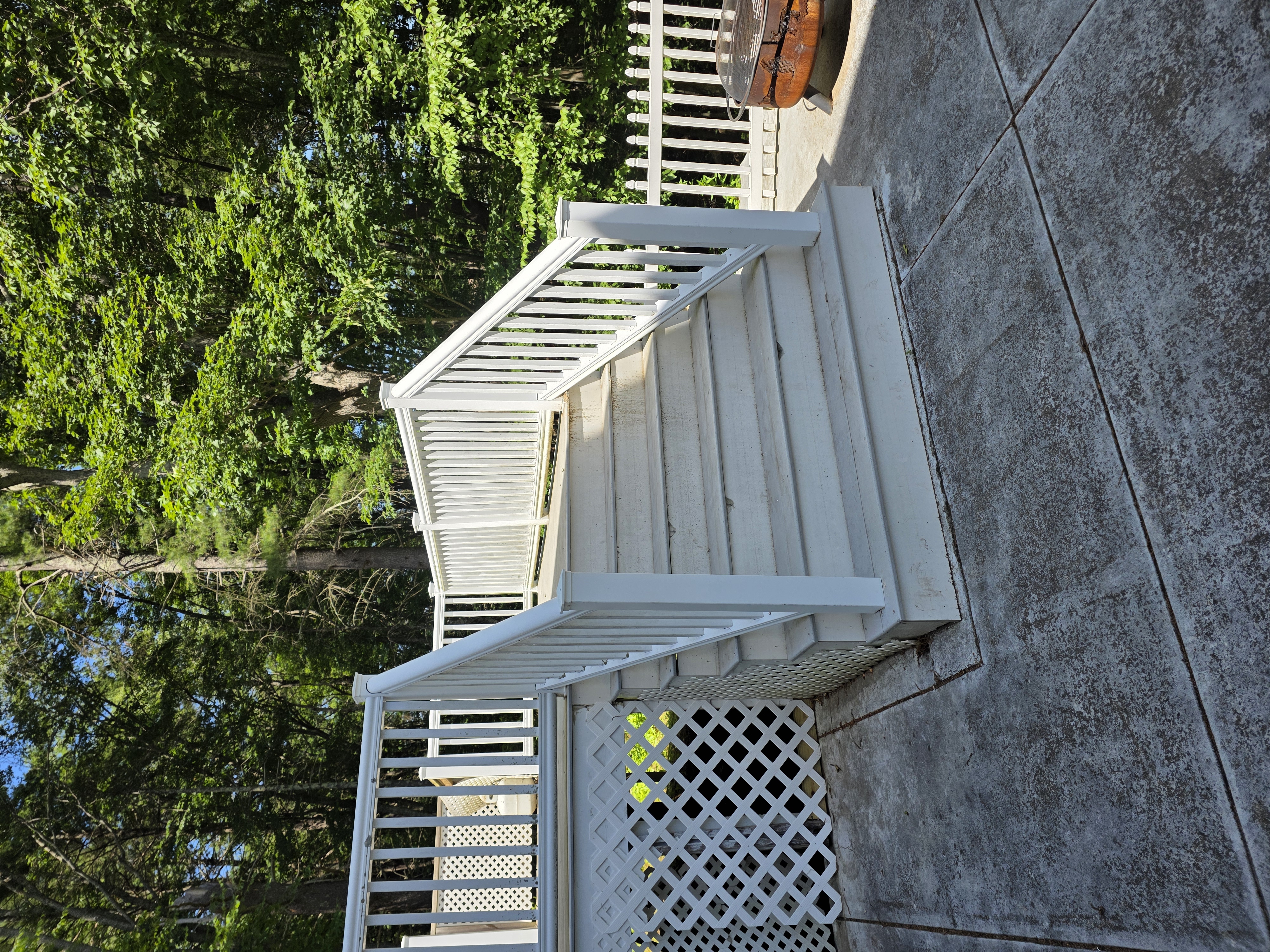 After Decks in Wellesley, MA - Deck Stair Structural Repair
